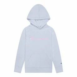 Girls 7-16 Champion® Raglan Hoodie Blue Mist -Champion shop unnamed file 589