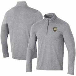 Men's Champion Heathered Gray Army Black Knights Field Day Team Quarter-Zip Jacket 3 Men's Champion Heathered Gray Army Black Knights Field Day Team Quarter-Zip Jacket -Champion shop unnamed file 5983