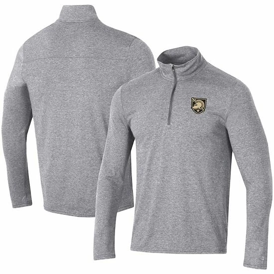 Men's Champion Heathered Gray Army Black Knights Field Day Team Quarter-Zip Jacket Men's Champion Heathered Gray Army Black Knights Field Day Team Quarter-Zip Jacket -Champion shop unnamed file 5983
