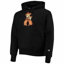 Men's Champion Black Oklahoma State Cowboys Vault Logo Reverse Weave Pullover Hoodie -Champion shop unnamed file 6099