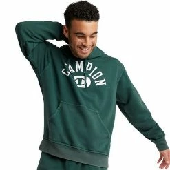 Men's Champion® Vintage Wash Varsity Fleece Hoodie Solar Wash Blue Jay -Champion shop unnamed file 610