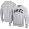 Men's Champion Heathered Gray Purdue Boilermakers Arch Reverse Weave Pullover Sweatshirt 2 Men's Champion Heathered Gray Purdue Boilermakers Arch Reverse Weave Pullover Sweatshirt -Champion shop unnamed file 6101