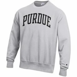 Men's Champion Heathered Gray Purdue Boilermakers Arch Reverse Weave Pullover Sweatshirt 4 Men's Champion Heathered Gray Purdue Boilermakers Arch Reverse Weave Pullover Sweatshirt -Champion shop unnamed file 6103