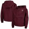 Youth Champion Crimson Harvard Crimson Pack & Go Windbreaker Jacket