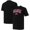 Men's Champion Black Arkansas Razorbacks Big & Tall Arch Over Wordmark T-Shirt -Champion shop unnamed file 6122
