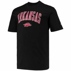 Men's Champion Black Arkansas Razorbacks Big & Tall Arch Over Wordmark T-Shirt 4 Men's Champion Black Arkansas Razorbacks Big & Tall Arch Over Wordmark T-Shirt -Champion shop unnamed file 6124