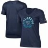 Women's Champion Navy Villanova Wildcats Basketball V-Neck T-Shirt -Champion shop unnamed file 6129