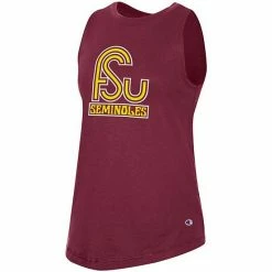 Women's Champion Garnet Florida State Seminoles Beach Club University Tank Top -Champion shop unnamed file 6140