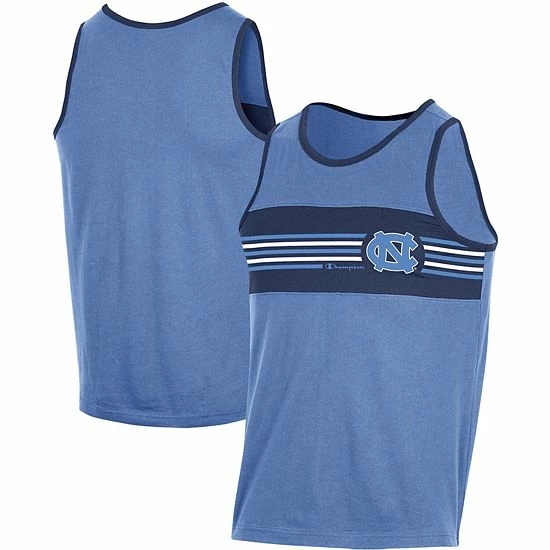 Men's Champion Carolina Blue North Carolina Tar Heels Colorblock Tank Top Men's Champion Carolina Blue North Carolina Tar Heels Colorblock Tank Top -Champion shop unnamed file 6142