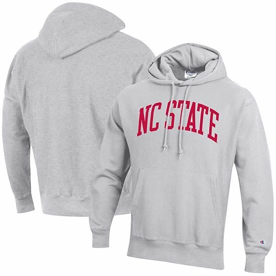 Men's Champion Heathered Gray NC State Wolfpack Team Arch Reverse Weave Pullover Hoodie Men's Champion Heathered Gray NC State Wolfpack Team Arch Reverse Weave Pullover Hoodie -Champion shop unnamed file 6179