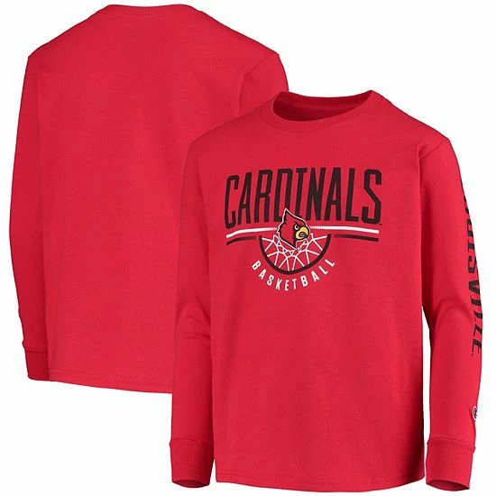 Youth Champion Red Louisville Cardinals Basketball Long Sleeve T-Shirt Youth Champion Red Louisville Cardinals Basketball Long Sleeve T-Shirt -Champion shop unnamed file 6206