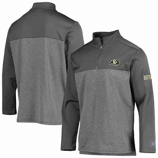 Men's Champion Black Colorado Buffaloes Gameday Quarter-Zip Jacket Men's Champion Black Colorado Buffaloes Gameday Quarter-Zip Jacket -Champion shop unnamed file 6227