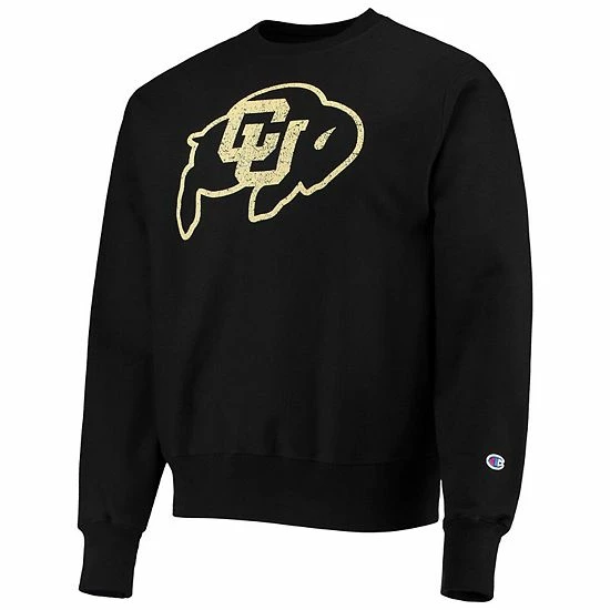 Men's Champion Black Colorado Buffaloes Vault Logo Reverse Weave Pullover Sweatshirt Men's Champion Black Colorado Buffaloes Vault Logo Reverse Weave Pullover Sweatshirt -Champion shop unnamed file 6237