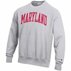 Men's Champion Heathered Gray Maryland Terrapins Arch Reverse Weave Pullover Sweatshirt 8 Men's Champion Heathered Gray Maryland Terrapins Arch Reverse Weave Pullover Sweatshirt -Champion shop unnamed file 6265