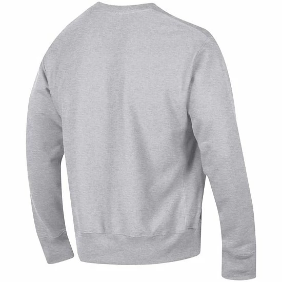 Men's Champion Heathered Gray Maryland Terrapins Arch Reverse Weave Pullover Sweatshirt 6 Men's Champion Heathered Gray Maryland Terrapins Arch Reverse Weave Pullover Sweatshirt - Image 4