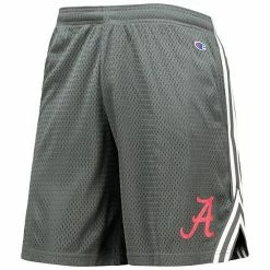 Men's Champion Gray Alabama Crimson Tide Team Lacrosse Shorts 4 Men's Champion Gray Alabama Crimson Tide Team Lacrosse Shorts -Champion shop unnamed file 6338