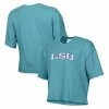 Women's Champion Aqua LSU Tigers Vintage Wash Boxy Crop T-Shirt 1 Women's Champion Aqua LSU Tigers Vintage Wash Boxy Crop T-Shirt -Champion shop unnamed file 6411