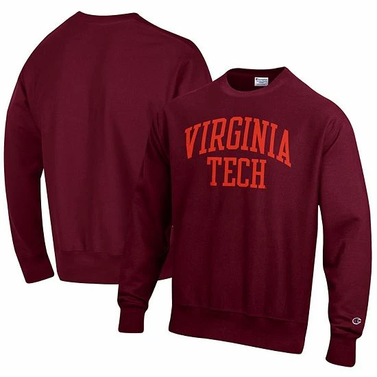 Men's Champion Maroon Virginia Tech Hokies Arch Reverse Weave Pullover Sweatshirt Men's Champion Maroon Virginia Tech Hokies Arch Reverse Weave Pullover Sweatshirt -Champion shop unnamed file 6433