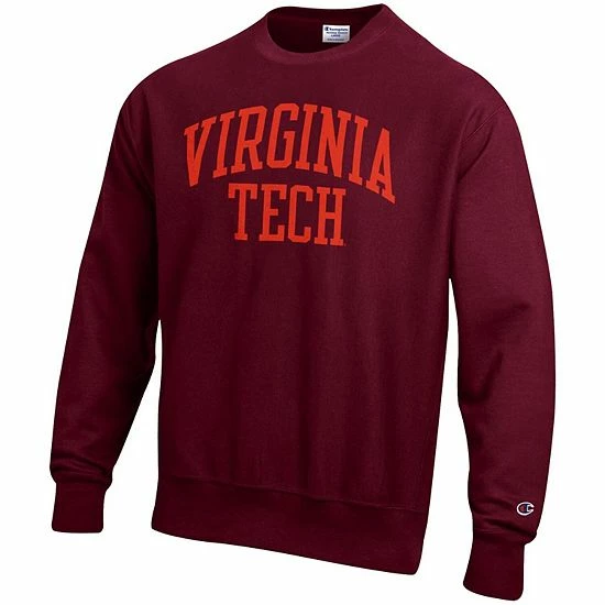 Men's Champion Maroon Virginia Tech Hokies Arch Reverse Weave Pullover Sweatshirt Men's Champion Maroon Virginia Tech Hokies Arch Reverse Weave Pullover Sweatshirt -Champion shop unnamed file 6434