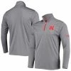 Men's Champion Gray Nebraska Huskers Victory Quarter-Zip Jacket 1 Men's Champion Gray Nebraska Huskers Victory Quarter-Zip Jacket -Champion shop unnamed file 6456