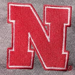 Men's Champion Gray Nebraska Huskers Victory Quarter-Zip Jacket -Champion shop unnamed file 6460