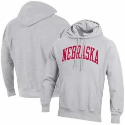 Men's Champion Heathered Gray Nebraska Huskers Big & Tall Reverse Weave Fleece Pullover Hoodie Sweatshirt 3 Men's Champion Heathered Gray Nebraska Huskers Big & Tall Reverse Weave Fleece Pullover Hoodie Sweatshirt -Champion shop unnamed file 6530