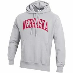 Men's Champion Heathered Gray Nebraska Huskers Big & Tall Reverse Weave Fleece Pullover Hoodie Sweatshirt 4 Men's Champion Heathered Gray Nebraska Huskers Big & Tall Reverse Weave Fleece Pullover Hoodie Sweatshirt -Champion shop unnamed file 6531