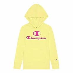 Girls 7-16 Champion® Script Hooded Tee Blue Mist -Champion shop unnamed file 654