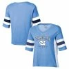 Women's Champion Carolina Blue North Carolina Tar Heels Colorblocked V-Neck Half Sleeve T-Shirt 1 Women's Champion Carolina Blue North Carolina Tar Heels Colorblocked V-Neck Half Sleeve T-Shirt -Champion shop unnamed file 6545