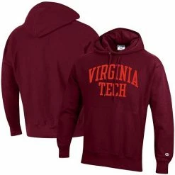 Men's Champion Maroon Virginia Tech Hokies Team Arch Reverse Weave Pullover Hoodie 7 Men's Champion Maroon Virginia Tech Hokies Team Arch Reverse Weave Pullover Hoodie -Champion shop unnamed file 6558