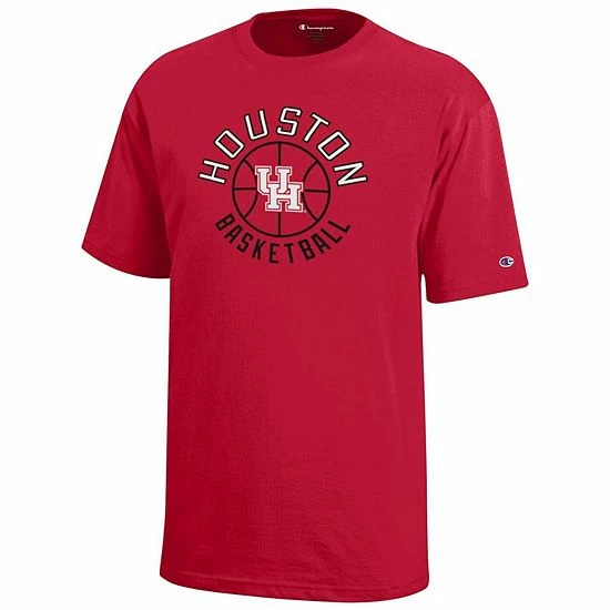 Youth Champion Red Houston Cougars Basketball T-Shirt Youth Champion Red Houston Cougars Basketball T-Shirt -Champion shop unnamed file 6561