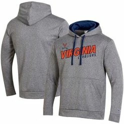 Men's Champion Heathered Gray Virginia Cavaliers Field Day Fleece Pullover Hoodie 3 Men's Champion Heathered Gray Virginia Cavaliers Field Day Fleece Pullover Hoodie -Champion shop unnamed file 6565