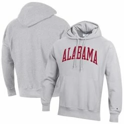 Men's Champion Heathered Gray Alabama Crimson Tide Team Arch Reverse Weave Pullover Hoodie 3 Men's Champion Heathered Gray Alabama Crimson Tide Team Arch Reverse Weave Pullover Hoodie -Champion shop unnamed file 6750
