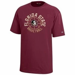 Youth Champion Garnet Florida State Seminoles Basketball T-Shirt