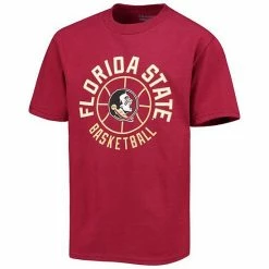 Youth Champion Garnet Florida State Seminoles Basketball T-Shirt -Champion shop unnamed file 6754