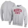 Men's Champion Heathered Gray Washington State Cougars Arch Reverse Weave Pullover Sweatshirt 1 Men's Champion Heathered Gray Washington State Cougars Arch Reverse Weave Pullover Sweatshirt -Champion shop unnamed file 6766
