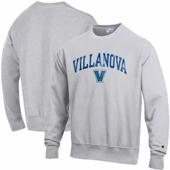 Men's Champion Gray Villanova Wildcats Reverse Weave Crewneck Sweatshirt 3 Men's Champion Gray Villanova Wildcats Reverse Weave Crewneck Sweatshirt -Champion shop unnamed file 6774