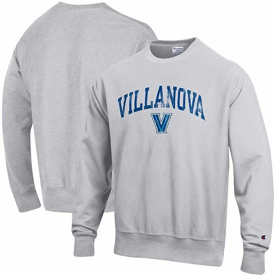 Men's Champion Gray Villanova Wildcats Reverse Weave Crewneck Sweatshirt Men's Champion Gray Villanova Wildcats Reverse Weave Crewneck Sweatshirt -Champion shop unnamed file 6774
