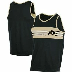 Men's Champion Black Colorado Buffaloes Colorblock Tank Top