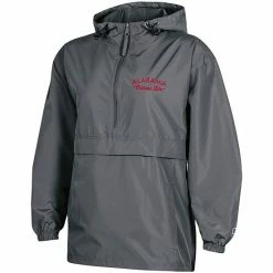 Women's Champion Charcoal Alabama Crimson Tide Packable Half-Zip Light Rain Jacket 4 Women's Champion Charcoal Alabama Crimson Tide Packable Half-Zip Light Rain Jacket -Champion shop unnamed file 6822