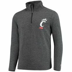 Youth Champion Heathered Black Cincinnati Bearcats Field Day Quarter-Zip Jacket -Champion shop unnamed file 6917