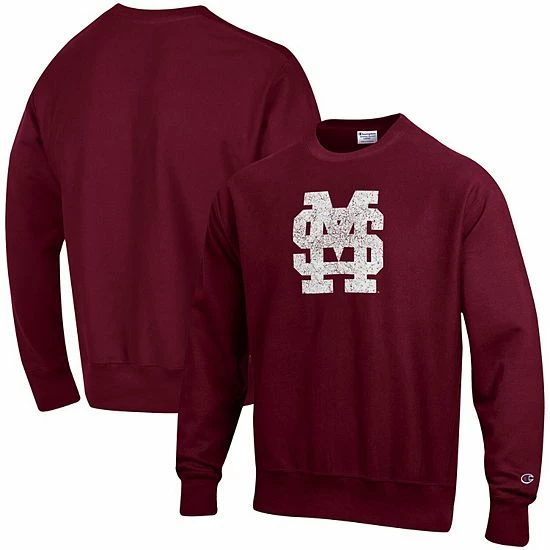 Men's Champion Maroon Mississippi State Bulldogs Vault Logo Reverse Weave Pullover Sweatshirt Men's Champion Maroon Mississippi State Bulldogs Vault Logo Reverse Weave Pullover Sweatshirt -Champion shop unnamed file 6919