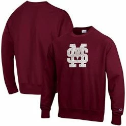 Men's Champion Maroon Mississippi State Bulldogs Vault Logo Reverse Weave Pullover Sweatshirt 3 Men's Champion Maroon Mississippi State Bulldogs Vault Logo Reverse Weave Pullover Sweatshirt -Champion shop unnamed file 6920