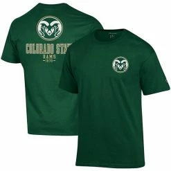 Men's Champion Green Colorado State Rams Stack 2-Hit T-Shirt -Champion shop unnamed file 6959