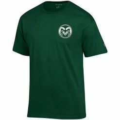 Men's Champion Green Colorado State Rams Stack 2-Hit T-Shirt -Champion shop unnamed file 6960