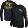 Men's Champion Black Wake Forest Demon Deacons Team Stack Long Sleeve T-Shirt 2 Men's Champion Black Wake Forest Demon Deacons Team Stack Long Sleeve T-Shirt -Champion shop unnamed file 6966