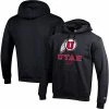Men's Champion Black Utah Utes Team Stack Powerblend Pullover Hoodie -Champion shop unnamed file 6981