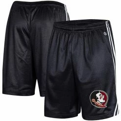 Men's Champion Black Florida State Seminoles Team Lacrosse Shorts