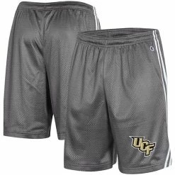 Men's Champion Gray UCF Knights Team Lacrosse Shorts