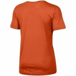 Women's Champion Orange Clemson Tigers Basketball V-Neck T-Shirt -Champion shop unnamed file 7015